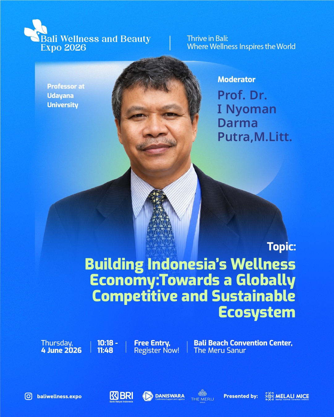 Prof. Dr. I Nyoman Darma Putra,M.Litt.